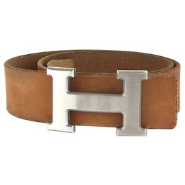Hermès Hermes Constance H-Buckle Damengürtel Braun