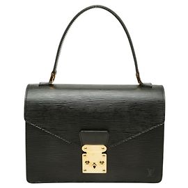 Borsa Louis Vuitton Epi Concorde Nero
