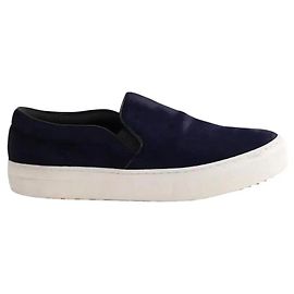 Sapatilhas Céline em pele azul marinho Azul marinho