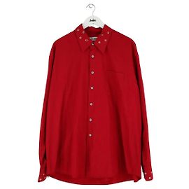 Autre Marque Our Legacy Hemd aus Baumwolle Rot XL Rot