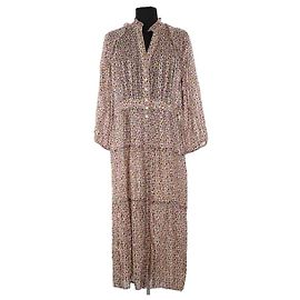 Vestido Ba&Sh multicolorido em viscose Multicor