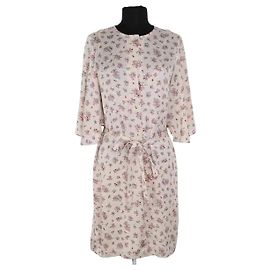 Zadig & Voltaire Kleid Ecru Roh