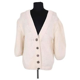 Cardigan Ba&Sh blanc en coton Blanc