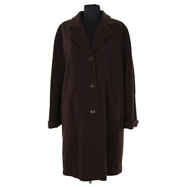 Peacoat de lana marrón Gerard Darel Castaño