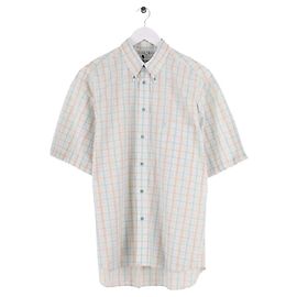Chemise Balmain en coton verte L Vert