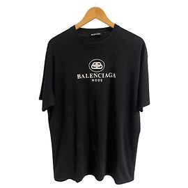T-shirt Balenciaga noir T.S Nero