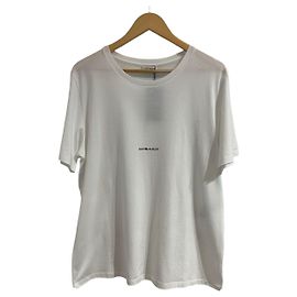 Autre Marque T-shirt Saint Laurent bianca T.XL Bianco
