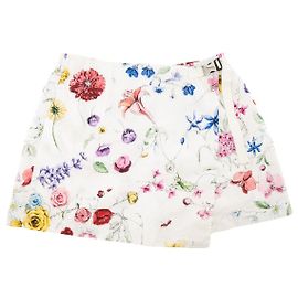 DIOR - Weiße Dior-Shorts aus Polyester mit farbigen Mustern (44) Weiß