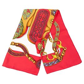 Hermès Festival Seidentuch rot 90 Rot