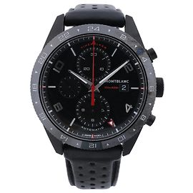 Montblanc Timewalker Automatic Wristwatch, ref 116102, quadrante nero Nero