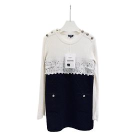 Robe Chanel en laine FR 34 Autre