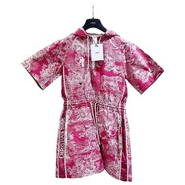 Vestido Dior de algodón rosa Toile de Jouy Otro