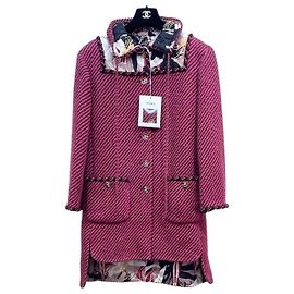 Chanel Métiers d'art Tweed Long Coat Other
