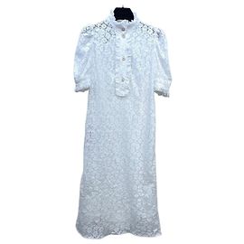 Vestido de renda branco Gucci Outro