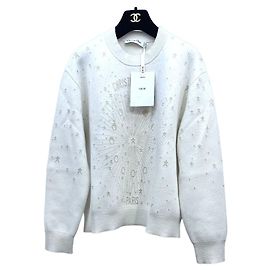 Pull Dior en cachemire blanc Autre
