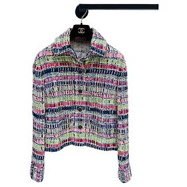 Giacca Chanel in tweed multicolore Altro