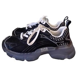 Zapatillas Dior Vipe Blancas y Negras Negro Blanco
