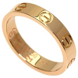 Bague Mini Love Cartier en or rose 18K Autre