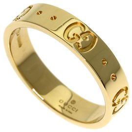 Anello Gucci Icon #10 in oro giallo 18K Altro
