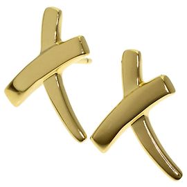 Autre Marque Orecchini Tiffany Graffiti X Catchless in oro giallo 18K Altro