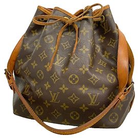 Louis Vuitton Monogram Petit Noé Schultertasche Braun