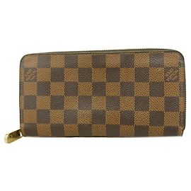 Portafoglio Zippy Louis Vuitton Damier Damier ebene