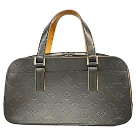 Borsa Louis Vuitton Monogram Mat Shelton Nero