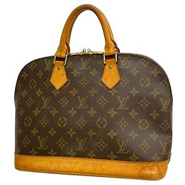 Borsa Louis Vuitton Alma Monogram Marrone