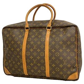 Louis Vuitton Monogram Sirius 45 Boston Bag Brown