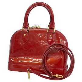 Bolsa Louis Vuitton Alma BB Vernis Vermelho
