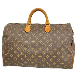mala Louis Vuitton Monogram Speedy 40 Marrom
