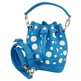 Borsa Louis Vuitton Monogram Empreinte Infinity Dot Bianco Blu