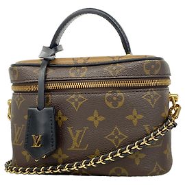 Louis Vuitton Monogram Reverse Vanity Bag (M45165) Marron