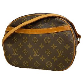 Bolsa de Ombro Louis Vuitton Monogram Blois Marrom