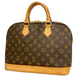 Sac à main Louis Vuitton Alma Monogram Marron