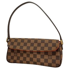 Bolsa de Ombro Louis Vuitton Damier Recota Damier ebene