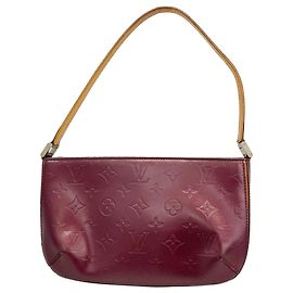 Bolsa de Ombro Louis Vuitton Monogram Mat Fowler Roxo