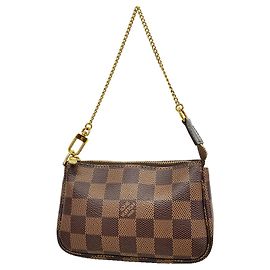 Louis Vuitton Damier Mini Pochette Accessoires Damier ebène