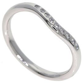 Autre Marque Anel de Aliança Curva Tiffany & Co. com Diamantes Outro