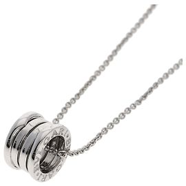 Bulgari Colar Bvlgari B-zero1 em Ouro Branco 18K Dourado