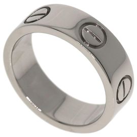 Cartier Love Ring in 18K White Gold Golden