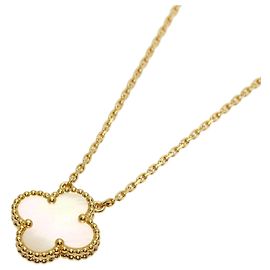 Collar Van Cleef & Arpels Alhambra Shell Dorado