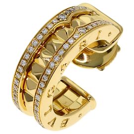 Bulgari Boucle d'oreille gauche Bvlgari B-zero1 Rock Diamond Doré
