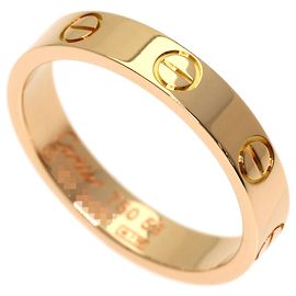 Anello Cartier Mini Love in oro rosa 18K D'oro