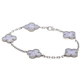 Bracciale Van Cleef & Arpels Alhambra Calcedonia D'oro