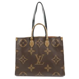 Louis Vuitton OnTheGo Reverse Monogram Giant GM Marrom