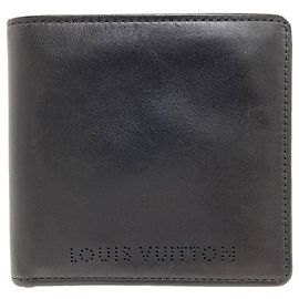 Louis Vuitton M95991 Portefeuille Marco Bi-fold Wallet Black