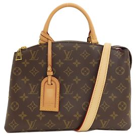 Louis Vuitton M45900 Petit Palais PM Handbag Brown