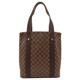 Louis Vuitton N52006 Cabas Bobour Tote Bag Marrom Damier ebene