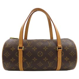 Bolso Louis Vuitton M51386 Papillon 26 Castaño Monograma